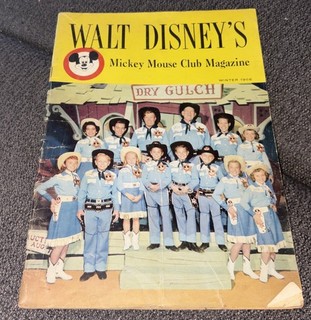 Walt Disney’s Mickey Mouse Club Magazine Winter 1956 Vol 1 No. 1