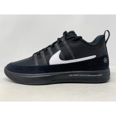 Nike Book 2 x Fragment Design Black Sneakers, Size 7 / 8.5W BNIB