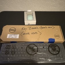 Dell KB216-BK-US Black Wired Keyboard QWERTY  heyday Compact Wireless Mouse