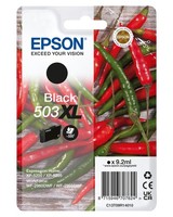 Epson Chili, 503XL Tintenpatrone Schwarz (C13T09R14010)