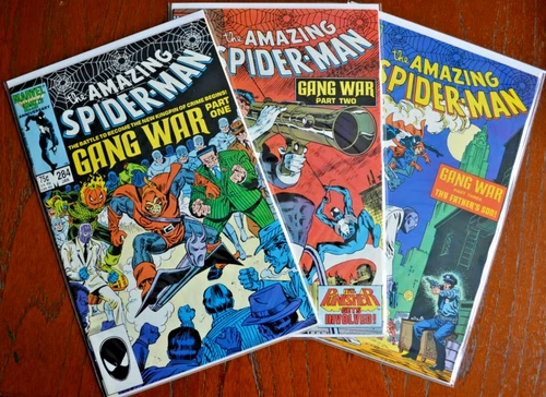 Amazing Spider-Man #284, #285 & #286 (Vol.1) (1963-1998)  VF to VF+ Marvel