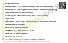Scheinwerfer für Jeep Grand Cherokee IV WK WK2 ab 17-> Vorne Rechts TYC