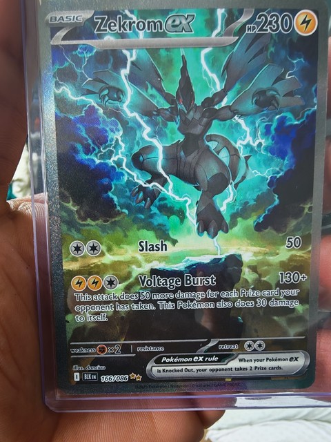 Zekrom ex #166 (Black Bolt (2025))