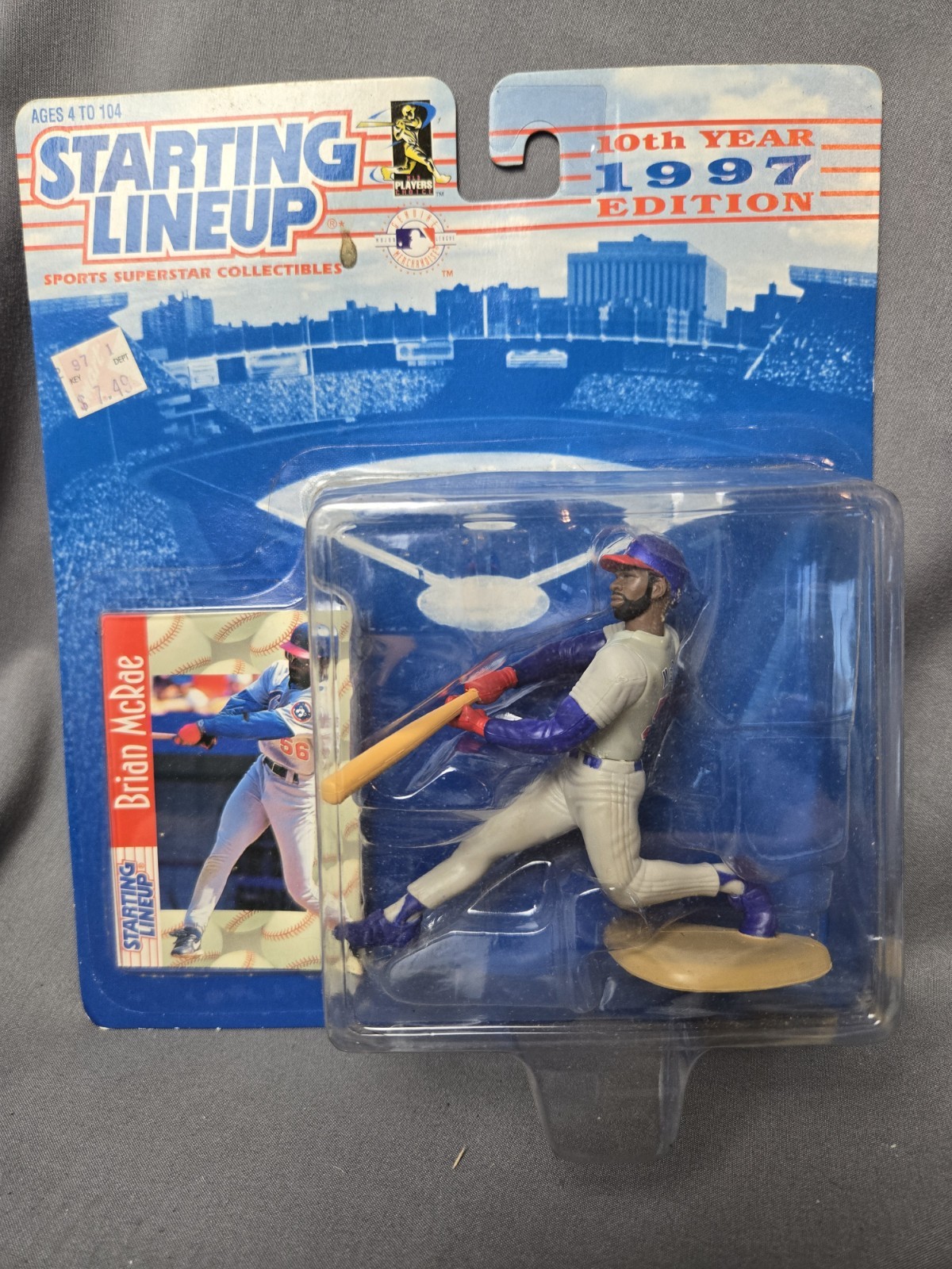Starting Lineup Brian McRae Cubs Sports Figure 1997