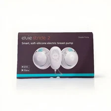 Elvie STRIDE 2 Smart Soft-Silicone Double Electric Breast Pump Sealed