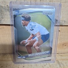 2025 Panini Prizm Nick Emmanwori Base RC #320 Seattle Seahawks