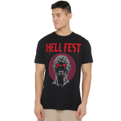 Hell Fest Logo T-Shirt S-2XL, schwarz
