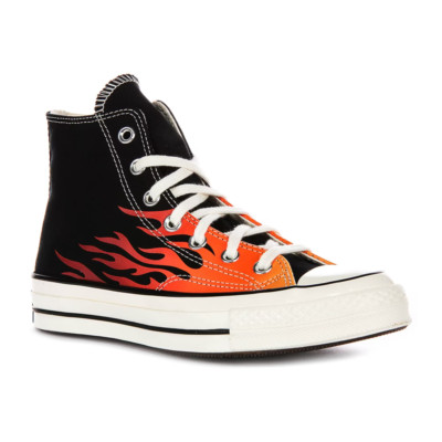 Converse Chuck Taylor Archive Flame High Schwarz UK 9,5