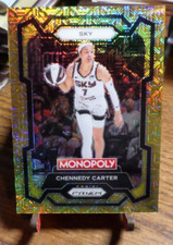 2024 WNBA Prizm Monopoly Millionaire Gold #52 Chennedy Carter #d/500