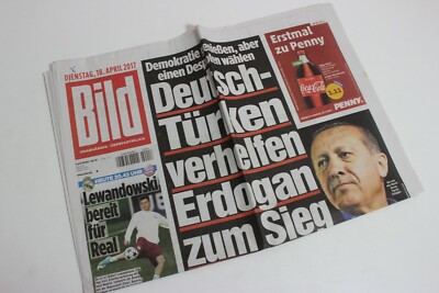 BILDzeitung 18/04/2017 April 18/4/2017 Special Occasion Gift