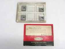 (4) CLEVELAND INSERT CHASERS SER. 100, S 9/16-18 RH, 5º HOOK 35º CHAMFER, 26251