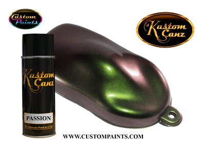 Kustom Canz KIWI PASSION 12 oz AEROSOL CAN Custom Paint, Motorcycle,, HOK