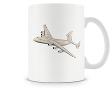 Antonov An-225 Mriya Ceramic Coffee Mug - 15oz.