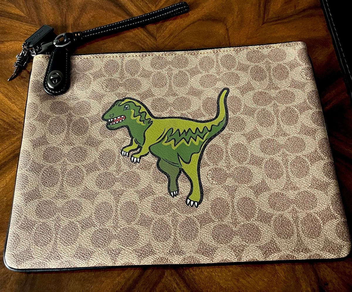 Rexy Bag Charm With Signature Canvas