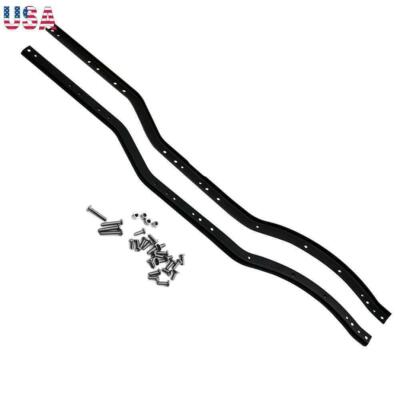 Stainless Steel Chassis Frame Rails Metal Beams For Axial SCX10 1:10 RC ...