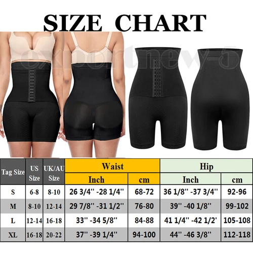 Womens Tummy Control Shapewear High Waisted Body Shaper Shorts Slimming Panties - Picture 25 of 36
