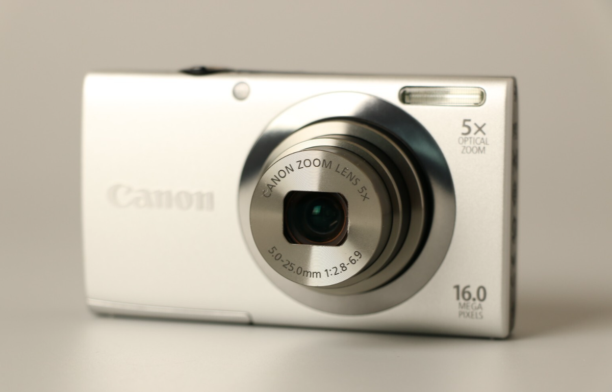 Canon PowerShot A2300 16MP Digital Camera Silver [Mint