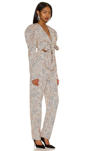 Lovers and Friends (Revolve) NWT Viscose Cheetah MIRANDA Jumpsuit, Size Medium - Picture 2 of 3