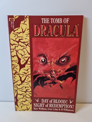 The Tomb of Dracula Day of Blood Night of Redemption #4 1992 Comic Wolfman Colan