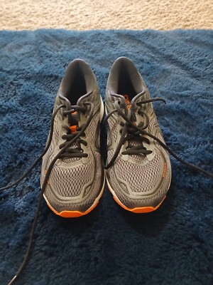 Size 8.5 - ASICS Gel Cumulus 19 Carbon Black Orange
