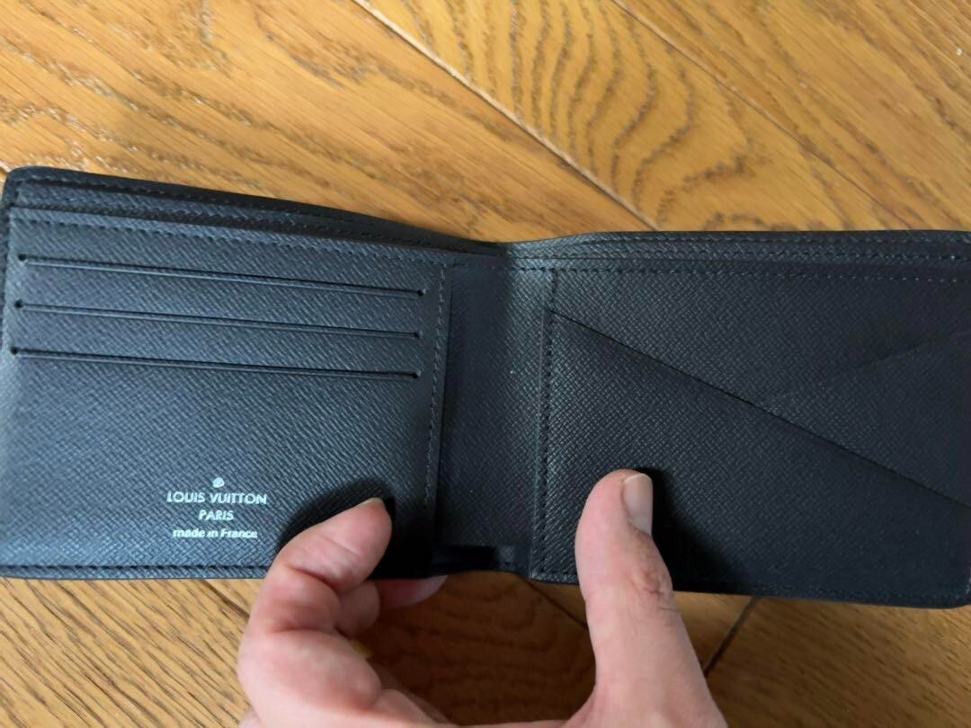 スグル　LOUIS VUITTON LOUIS VUITTON N60434 Damier Graphite3D Portefeuille Multipull