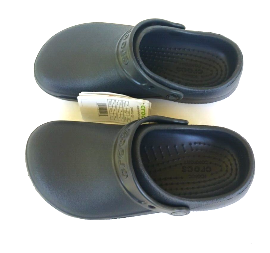 Crocs Women Clogs Slip on, comfortable shoes Black Size 8, New w/tag eBay