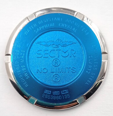 Sector No Limits 650 tapa 5240226092 for 2653960135 case back cover fondello