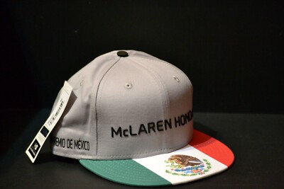 McLaren Honda formula 1 2017 Alonso & Vandoorne Speсial Edition Mexico Cap M/L