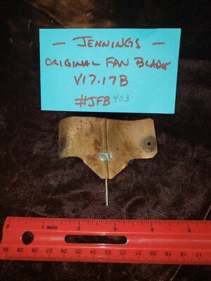 JENNINGS ORIGINAL FAN BLADE ANTIQUE SLOT MACHINE V17-17B  #JFB403