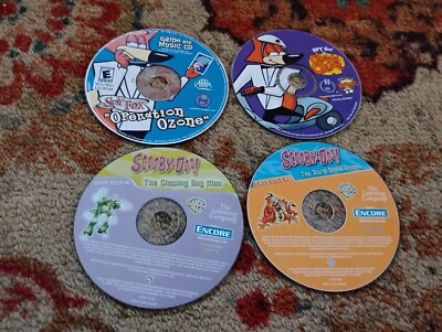 Spy Fox in Cheese Chase + Operation Ozone PC Game (Windows 95) + 2 Scooby Doo