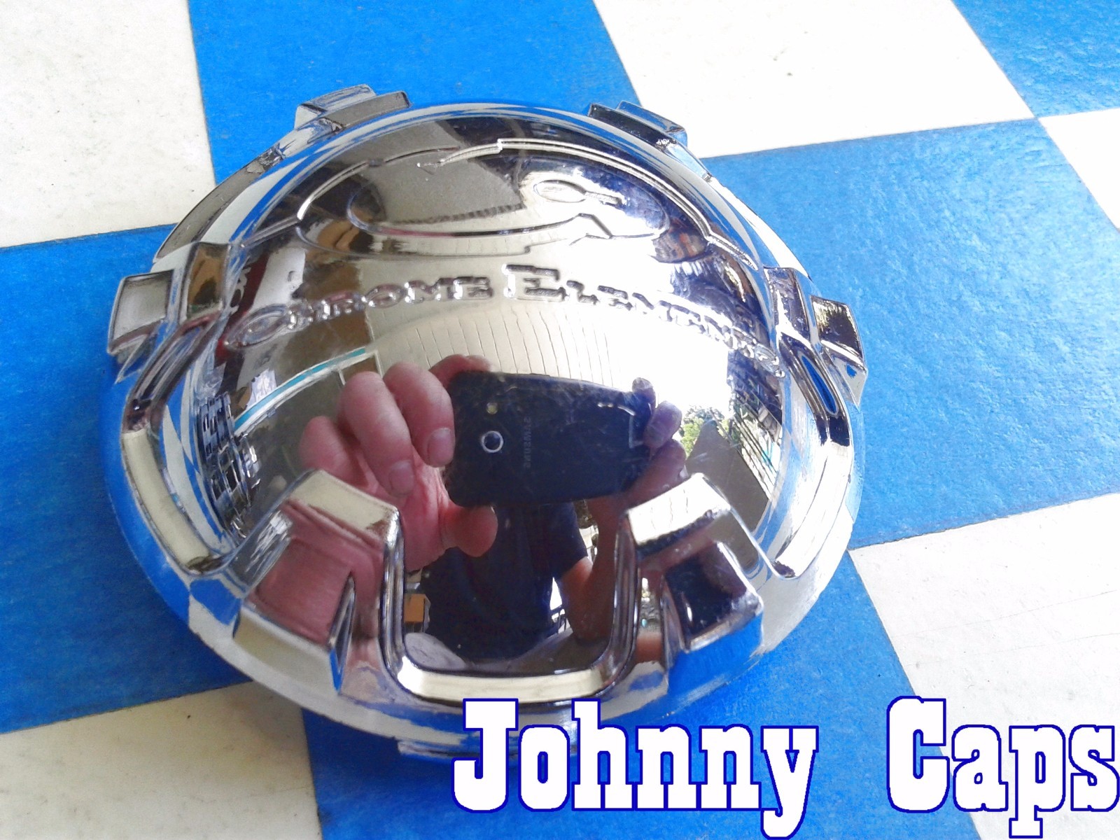 CHROME ELEMENTS Wheels [73] CHROME Center Caps # 702 Custom Wheel Center Cap (1)