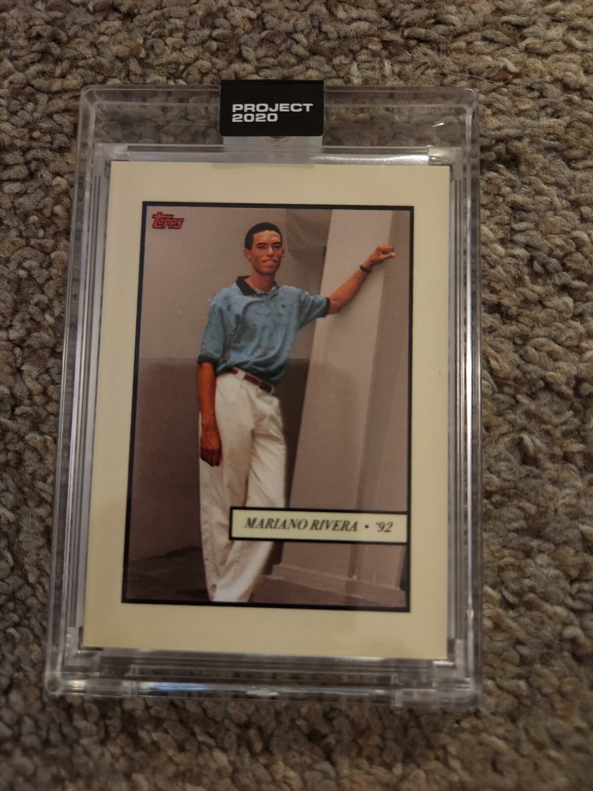 Topps Project 2020 Card 56 Mariano Rivera by Oldmanalan PR 1127 New York Yankees