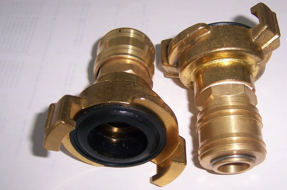 Adapter Klauenkupplung Geka auf Kupplung Druckluft DN 7.2, Übergangsstück, .481