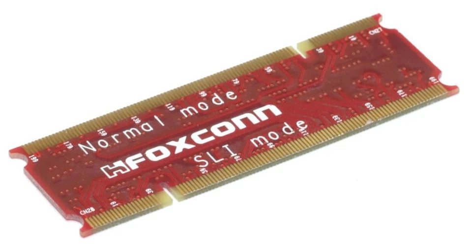 Foxconn 01-01000681-01 SLI Selector Switch Card Board/Karte Normal Mode/SLI Mode - Bild 1 von 1