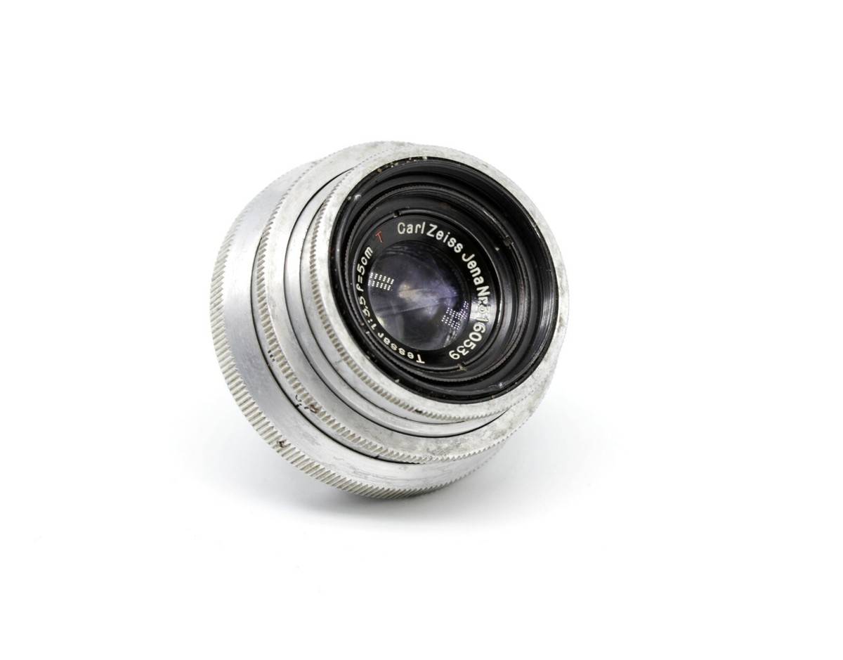 ★極美品★Carl Zeiss Zeiss 50mm f3.5 並品》Carl Zeiss Jena Tessar 50mm F3.5 (旧コンタックスC) 沈胴