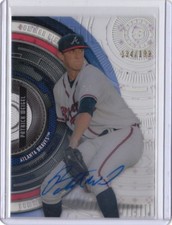 2017 Bowman Tek Tidal Diffractor Autograph Auto #PW Patrick Weigel Braves /199