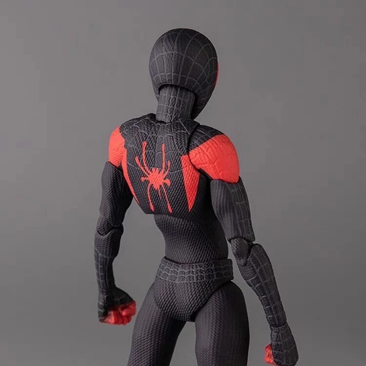 1/12 Into the Spider-Verse Action Figure Peter B. Parker Sentinel Miles Morales - Image 4 of 4