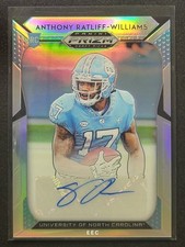2019 PANINI PRIZM DRAFT PICKS 253 🏈🏈 ANTHONY RATLIFF-WILLIAMS AUTOGRAPH-SILVER
