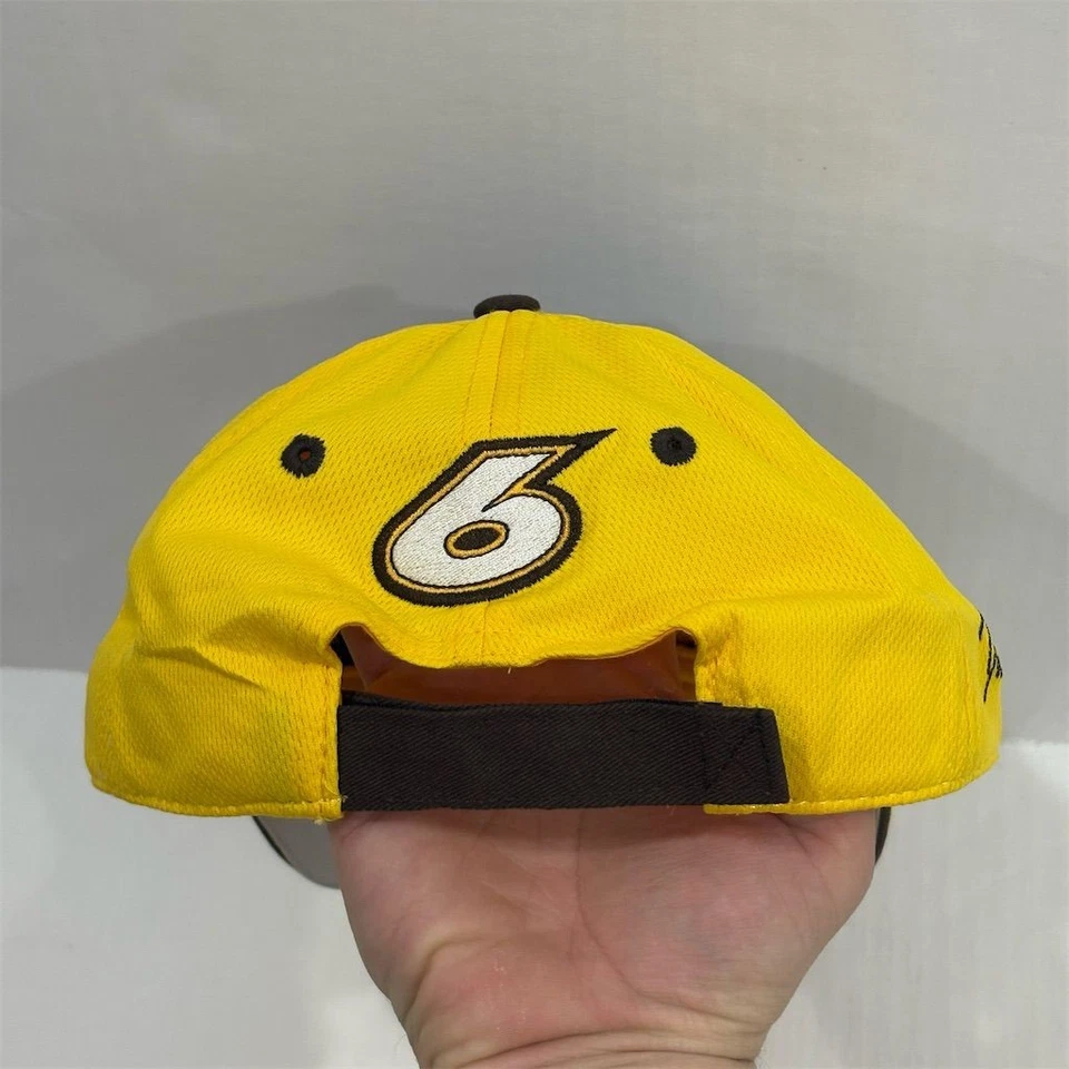 Gorra David Ragan #6 UPS Racing Hat Chase Authentics NASCAR marrón Foto 3 de 4