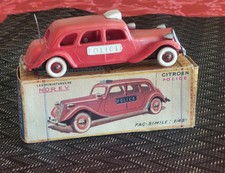 CITROEN TRACTION 15 EN METAL DORée Made Italy 1:36 sans boite de re