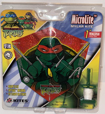 NEW Teenage Mutant Ninja Turtles Microlite Mylar Kite 7 Inch Wingspan Ready Fly