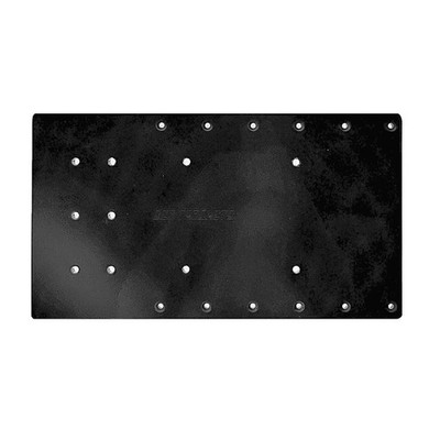 Sea Brackets SEA2320BLK 18'' Trolling Motor Plate Black