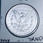1889 MORGAN SILVER DOLLAR HI GRADE GENUINE U.S. MINT RARE COIN 9448 — photo 2
