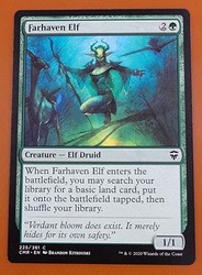 Farhaven Elf 225/361 Commander Legends