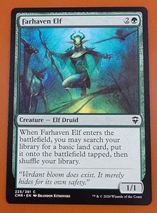 Farhaven Elf 225/361 Commander Legends
