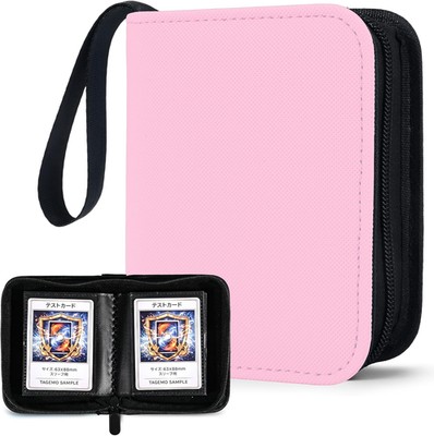 Mini Trading Card Binder Album, 1 Pocket Card Binder with 20 Double-Sided  Pages | eBay