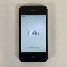 Apple iPhone 4s 16gb Model A1387  Black/Silver  AT T Unlocked