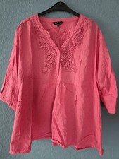 Ulla Popken 58/60 Übergröße Bluse Lachsros...