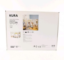 Ikea KURA Kids Bunk Bed Curtain Market Stall Play Store Pattern New 205.061.50
