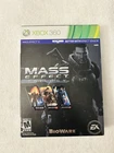 Mass Effect Trilogy 1-3 Microsoft Xbox 360 Tested AND WORKS COMPLETE IN BOX